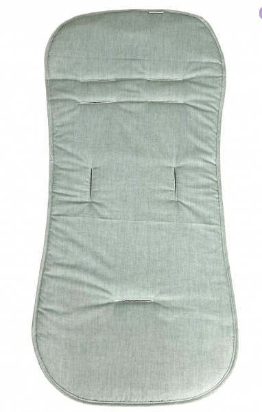 Protetor de Carrinho Chambray Mesclado Verde