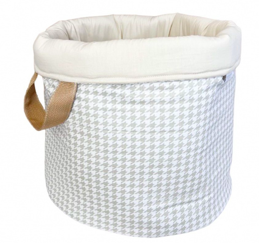 Cesto Organizador de Brinquedos Windsor Bege