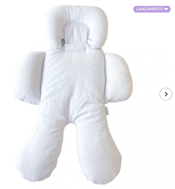 Redutor de Bebe Conforto Branco 400 fios