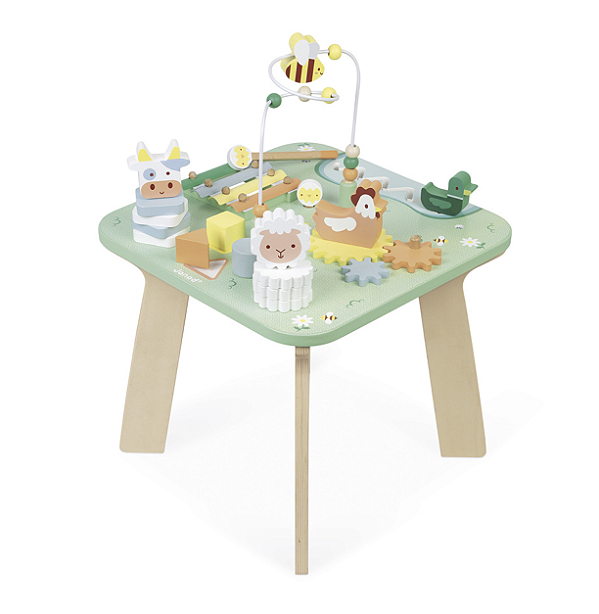 Mesa de Atividade Fazendinha de Madeira - Janod
