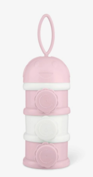 POTE 3 CAMADAS MILK POWDER DISPENSER PINK