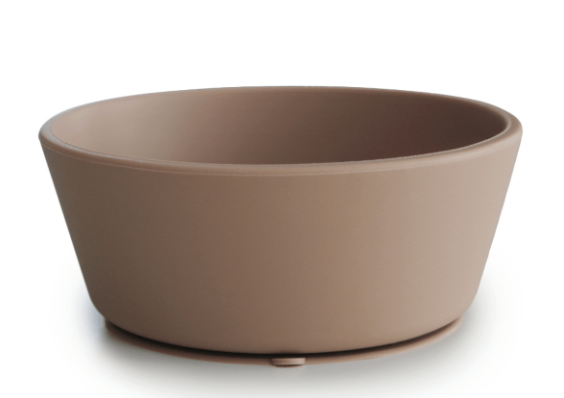 Bowl de Silicone com Ventosa Argila Mushie