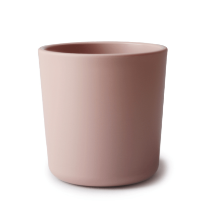 Copo de Treinamento de Silicone Rosa Mushie