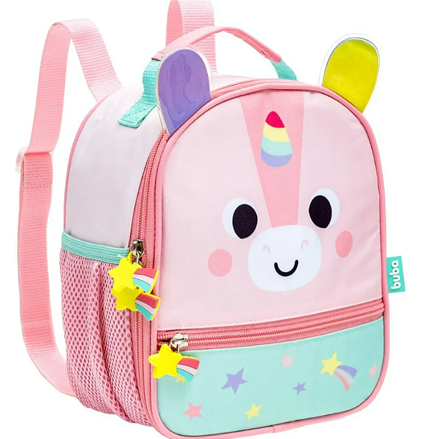 Mochila Lancheira Termica Buba Zoo Unicornio