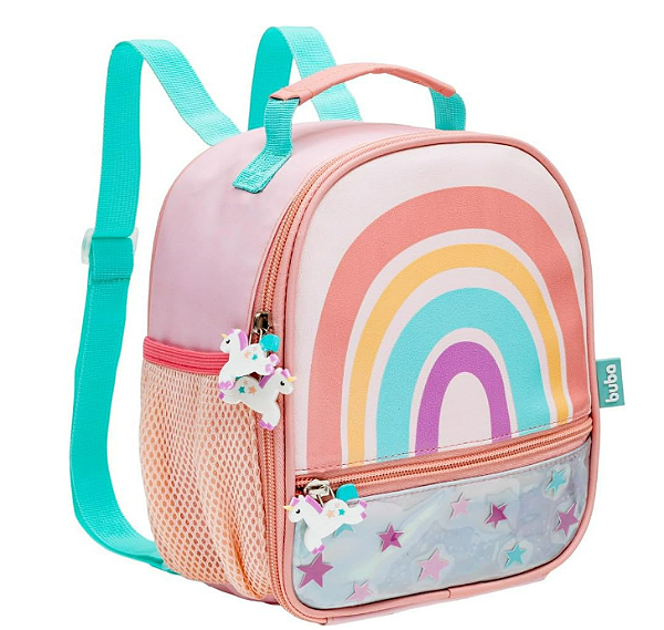 Mochila Lancheira Termica Buba Zoo Magic Unicornio