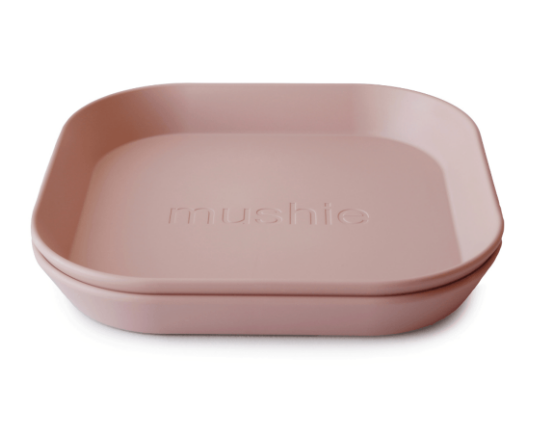 Kit 2 Pratos de Jantar PP Rosa Mushie