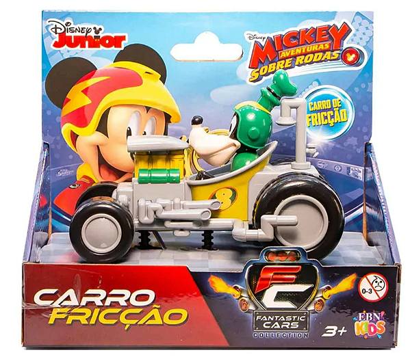 Carrinho De Brinquedo Infantil Fricção Pateta