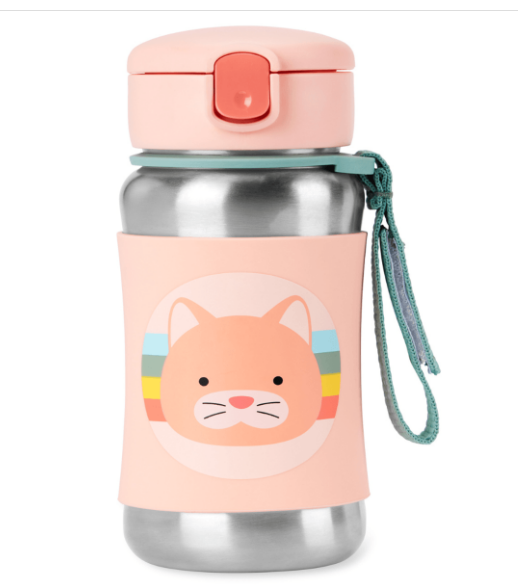 Garrafinha de Aço Inox Zoo Gatinha - Skip Hop