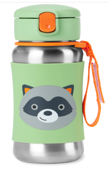 Garrafinha de Aço Inox Zoo Guaxinim - Skip Hop