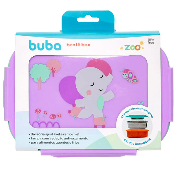 Bento Box Buba Zoo Elefante