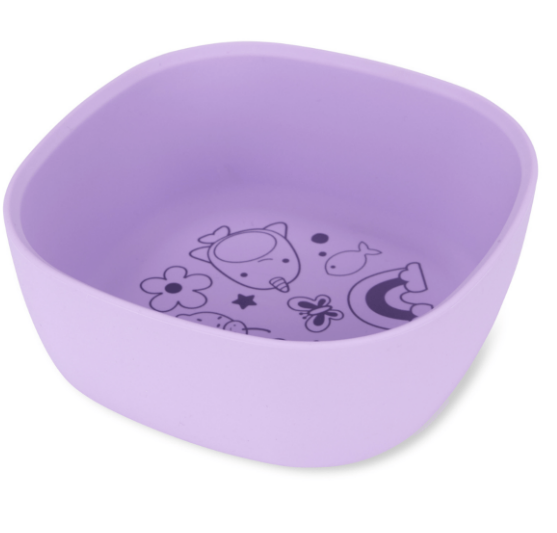 Bowl De Silicone Zoo e Spark Style Lilás Skip Hop