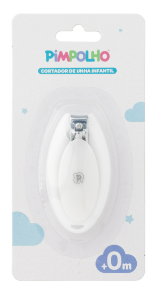 Cortador de Unha Unissex Branco - Pimpolho