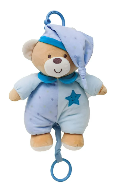 Ursinho Musical Estrelinha Azul - Buba