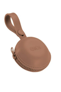 Porta Chupeta Marrom Woody Brown