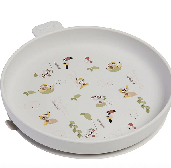 Prato Silicone com Ventosa Tiny Love Boho Chic