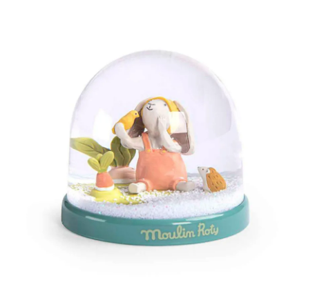 Globo de Neve Coelhinho Trois Petits Lapins Moulin Roty
