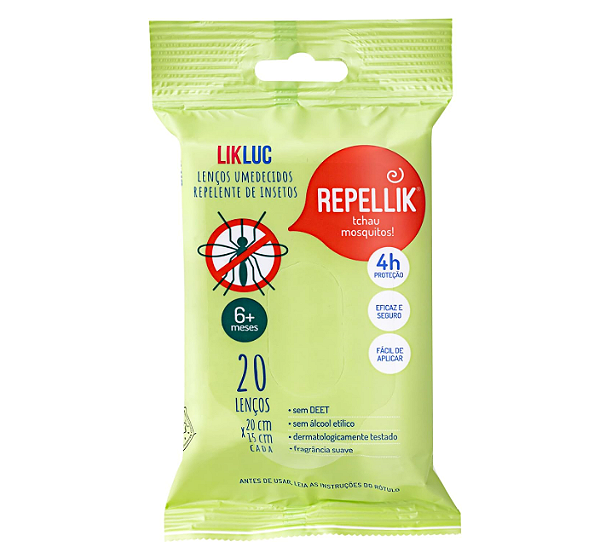 Lenços Repelentes Repellik