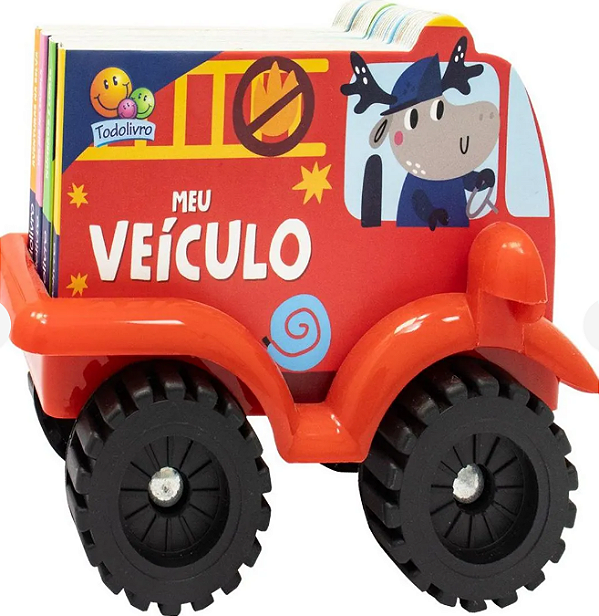 Meu Livro - Carrinho Bombeiros na Selva