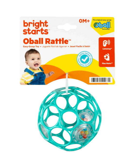 Chocalho Mordedor Oball 3 em 1 - Bright Stars