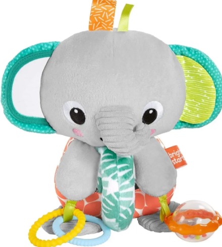 Pelúcia Elefante Interativa Explore & Cuddle Bright Starts