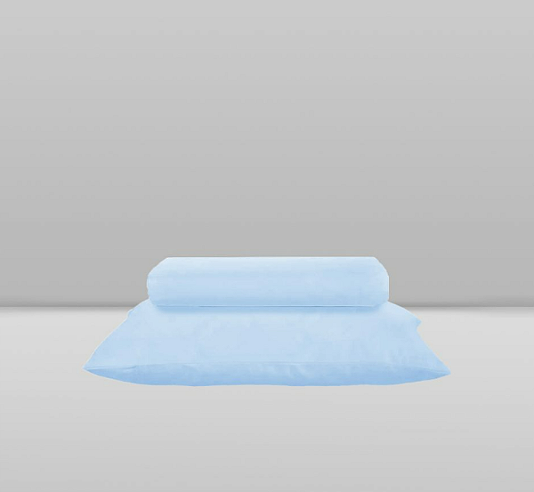 Jogo de Berço Laço Bebê Marshmallow Azul