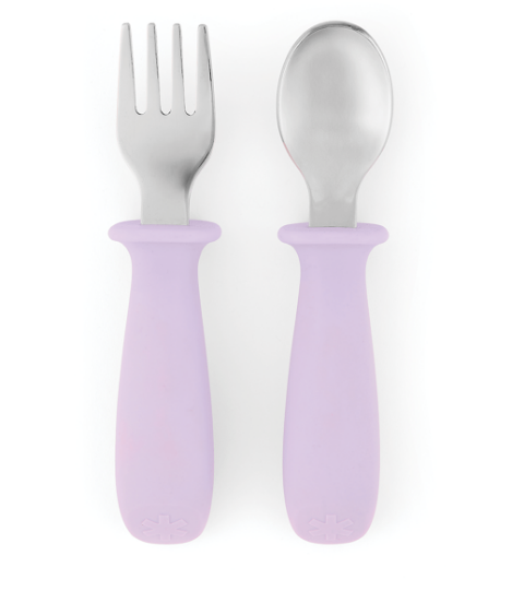 Kit de Talheres Besties Gatinha Lilás Skip Hop