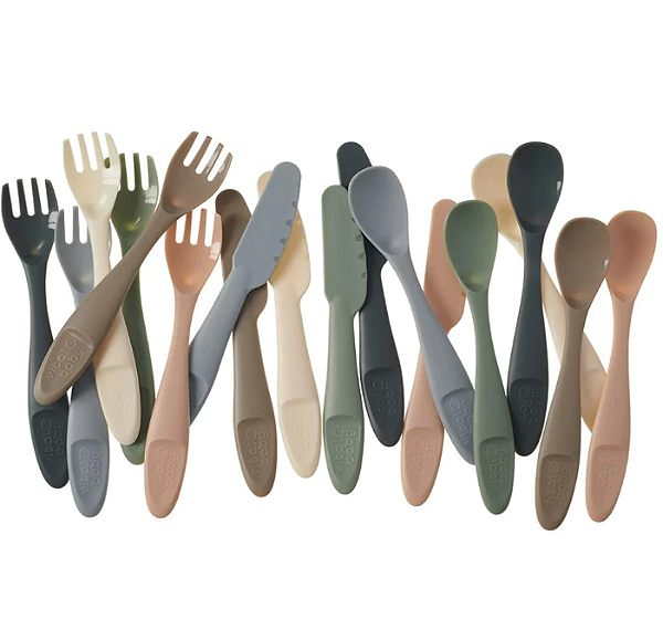 Kit Colher, Garfo e Faca 15 un Vital Baby