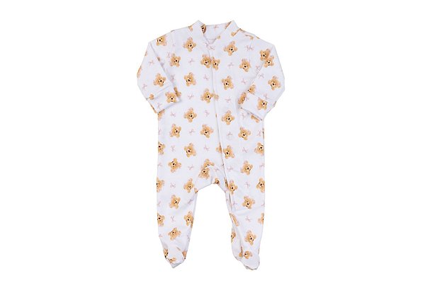 Macacão Magnético Urso Com Laço