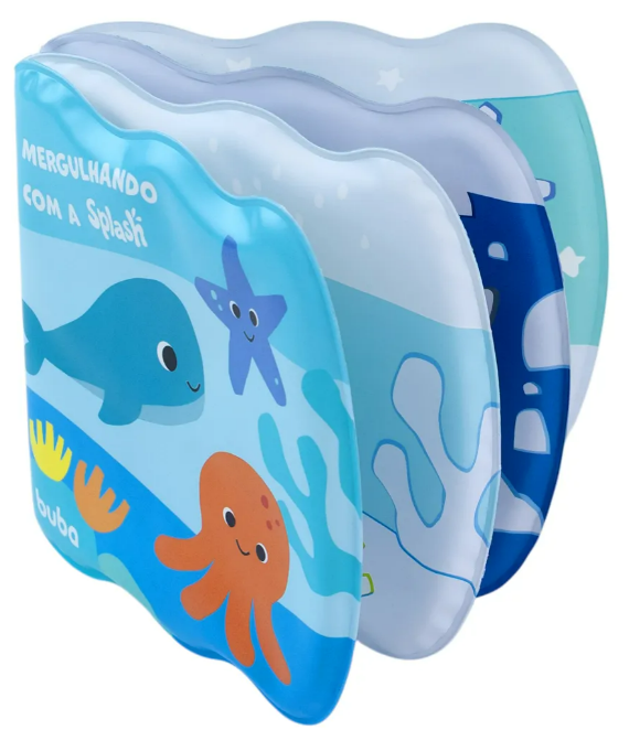 Livrinho De Banho Splash Muda De Cor Buba