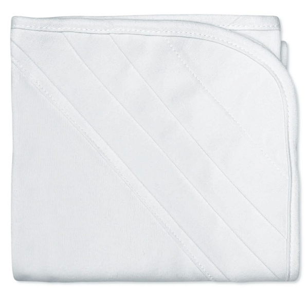 Manta Blanket Laço Bebê Algodão Branco