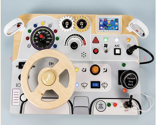 PAINEL DE CARRO INFANTIL INTERATIVO, BRINQUEDO PERFEITO PARA UNIR A DIVERSAO E O DESENVOLVIMENTO EM
