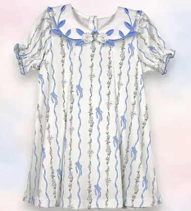 Vestido de Algodão Pima Margarida Floral