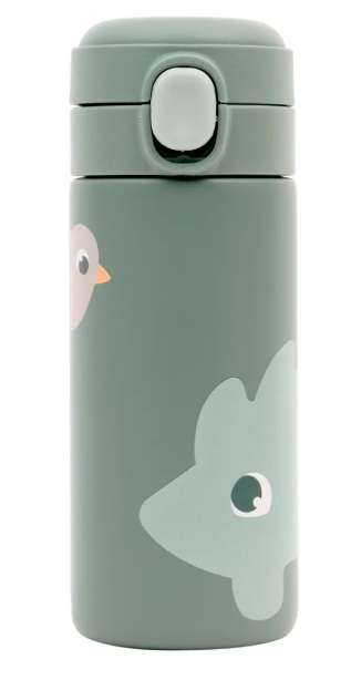 Garrafa Térmica Infantil Cloudy Porco Espinho Buba 320ml