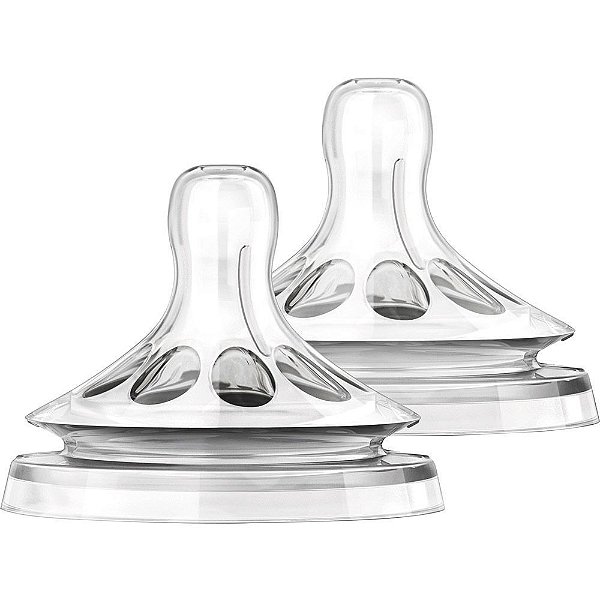 Bico de Silicone Pétala com 2 Unidades Fase 3 - Avent