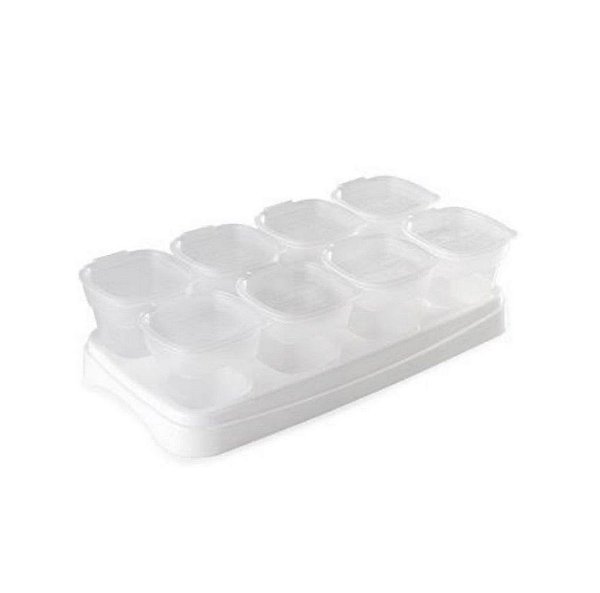 Potes Para Armazenamento de Papinha (8 uni) - Kababy