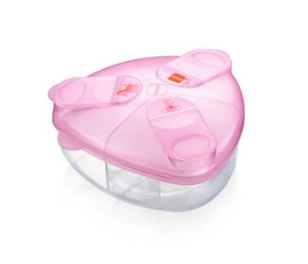 Porta Leite em Pó Rosa - MAM