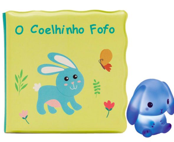 Livrinho de Banho - O Coelhinho Fofo - Buba