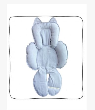Redutor de Bebê Conforto e Carrinho Azul Mescla