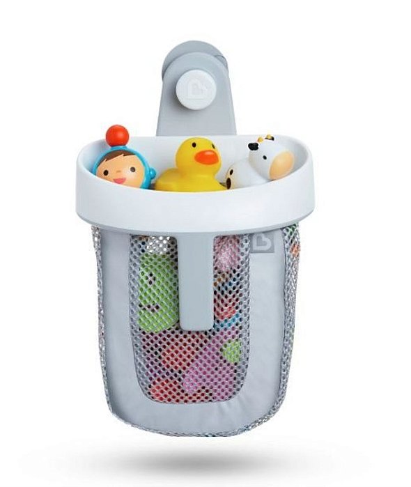 Organizador de Brinquedos de Banho Super Scoop Cinza - Munchkin
