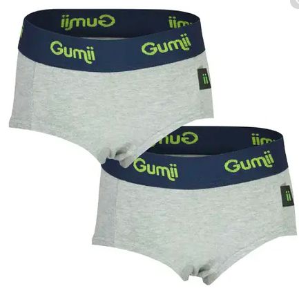 Kit de 2 Cuecas Slip Mescla - Tam G (6 - 8anos)