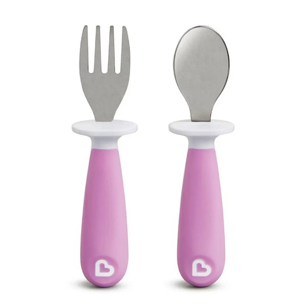 Conjunto de Colher e Garfo Roxo - Munchkin