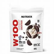 WHEY CONCENTRADO NUTRATA W100 SABOR COOKIES & CREAM 900g