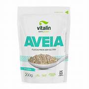 AVEIA EM FLOCOS FINOS INTEGRAL S/GLUTEN VITALIN 200g