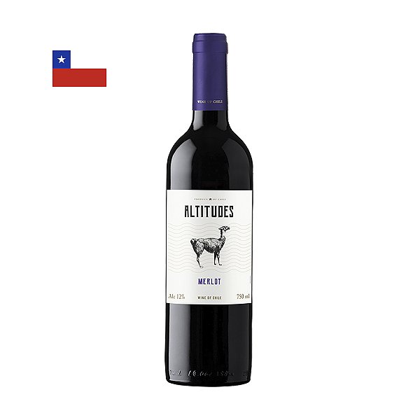 Vinho Altitudes Merlot 750ml