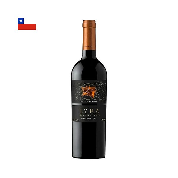 Vinho Lyra Gran Reserva Carmenere 750ml