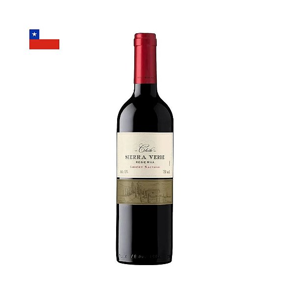 Vinho Sierra Verde Reserva Cabernet Sauvignon 750ml