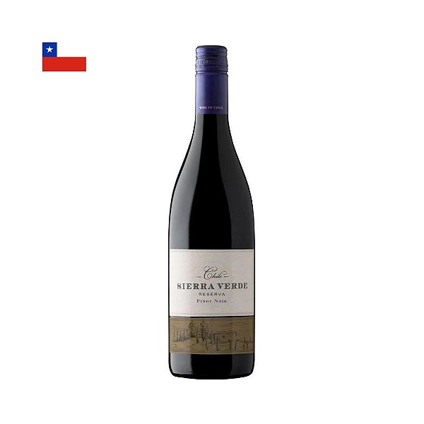 Vinho Sierra Verde Reserva Pinot Noir 750ml