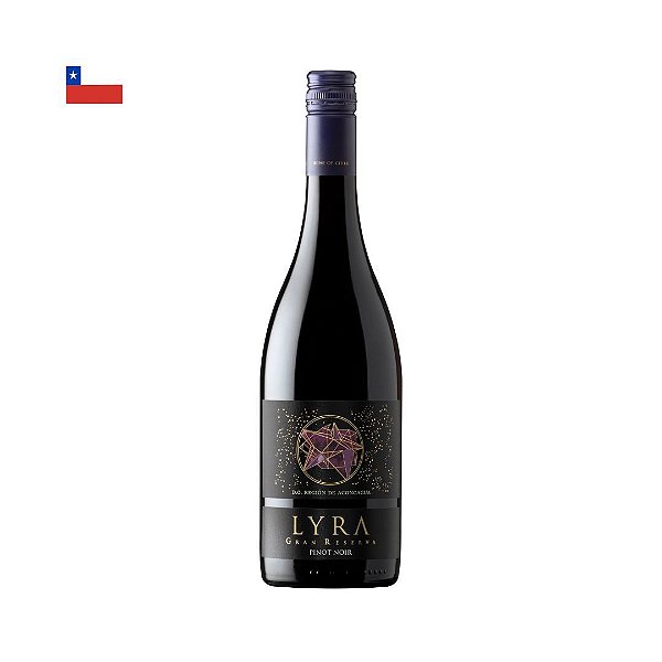 Vinho Lyra Gran Reserva Pinot Noir 750ml