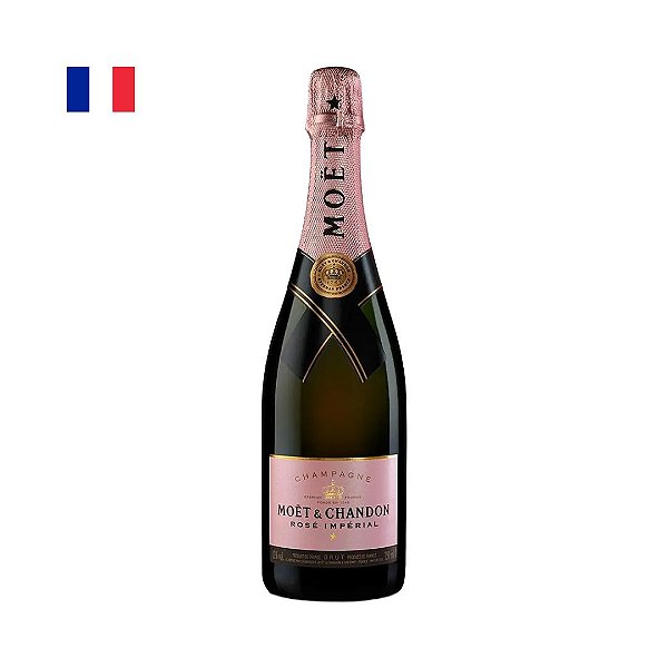 Champagne Moet Giftbox Rose Imperial Edição Limitada 750ml