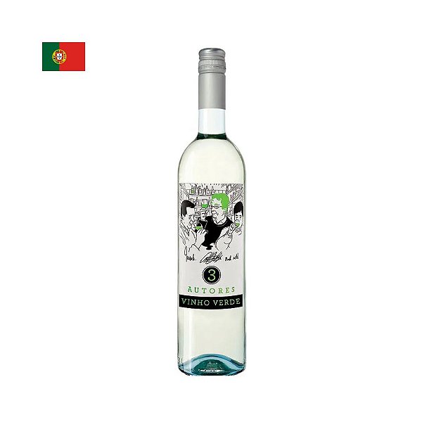 Vinho 3 Autores Verde 750ml